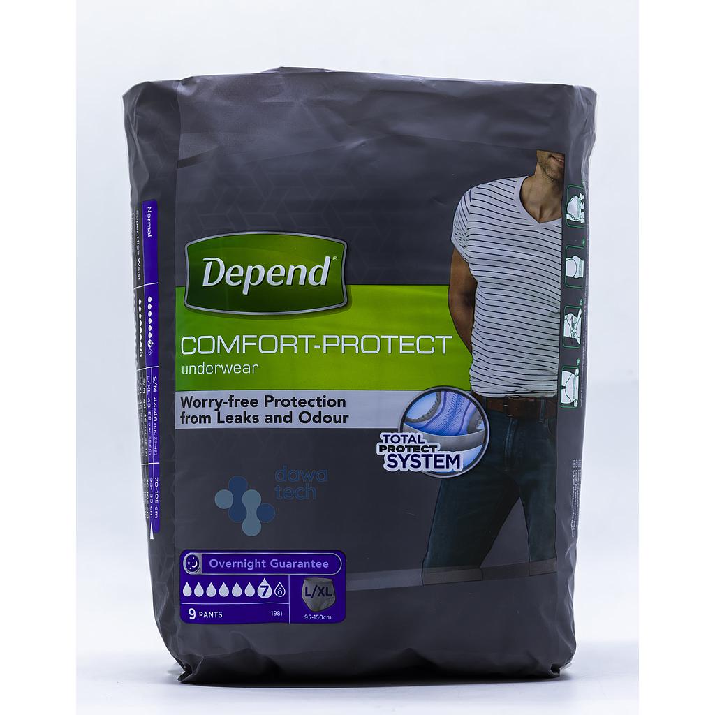 PO06774: Depend Underwear Large For Men