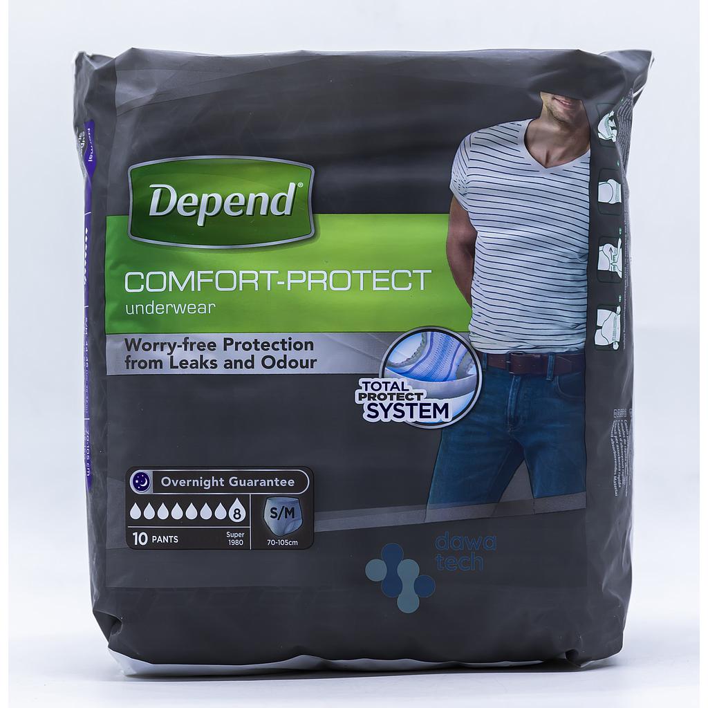 PO07543: Depend Underwear Small For Men