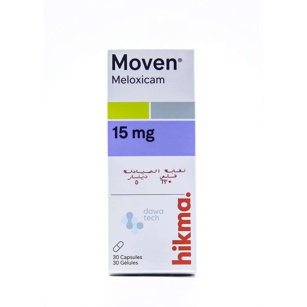 PO06110: Moven 15mg (30 Caps) (Pack)