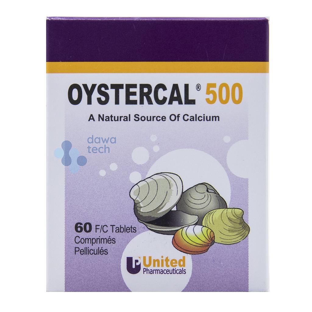 Oystercal 500mg Tabs 60'S