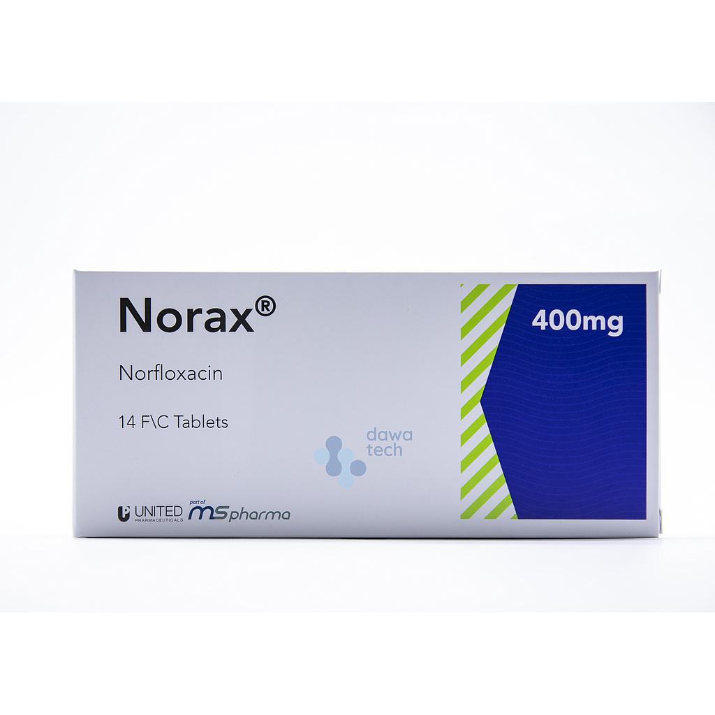 PO05769: Norax 400mg Tabs 14'S