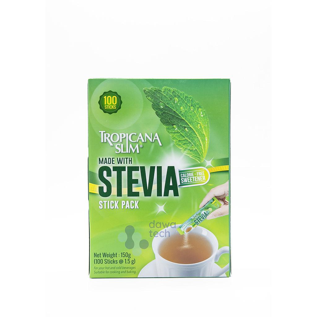 Tropicana Slim Stevia 100Stick