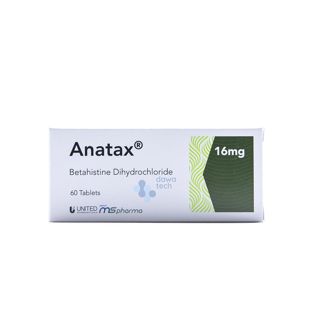 Anatax 16mg Tab 60'S