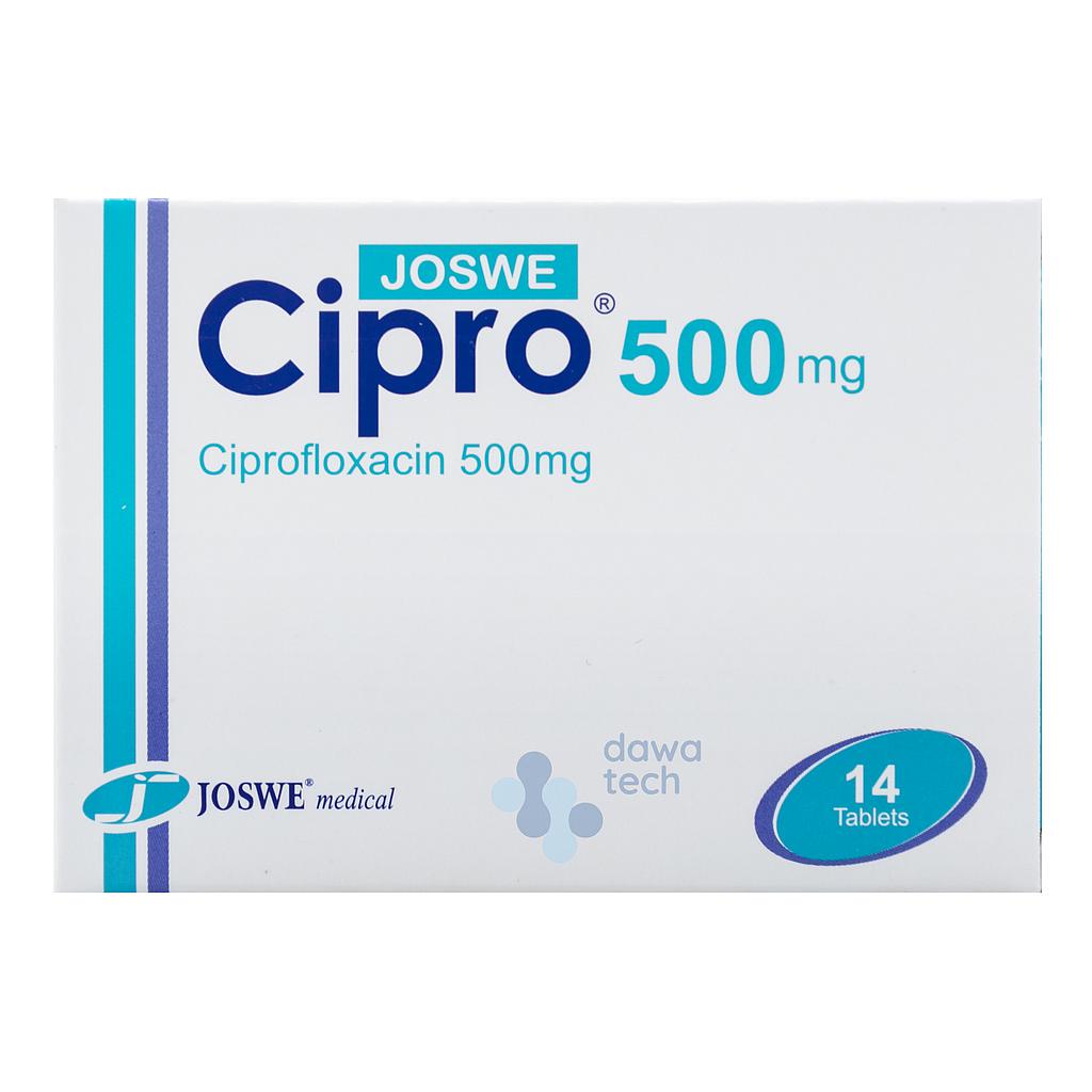 PO05656: Cipro 500mg Tab 14'S