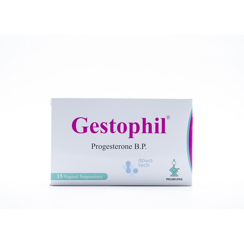 Gestophil 400mg 15supp
