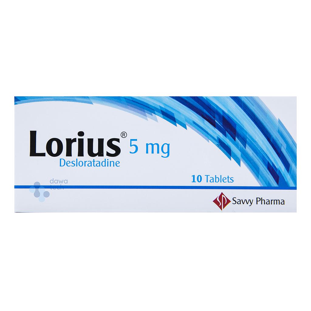 PO05805: Lorius 5mg 10' (Pack)