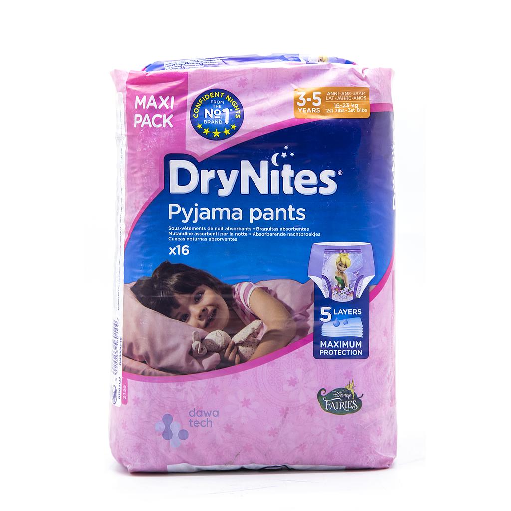 DryNites girls 3-5yrs