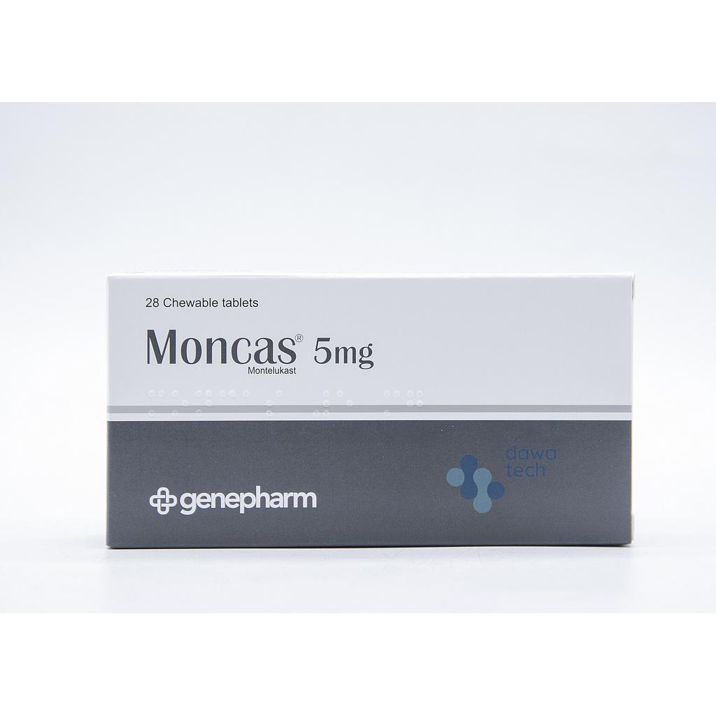 Moncas 5 Mg 28 Chewable Tab