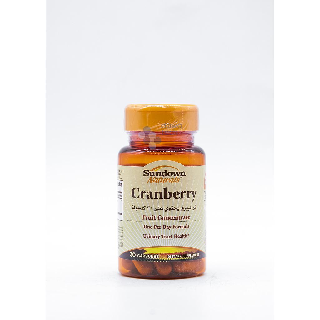 Sundown Cranberry 30cap