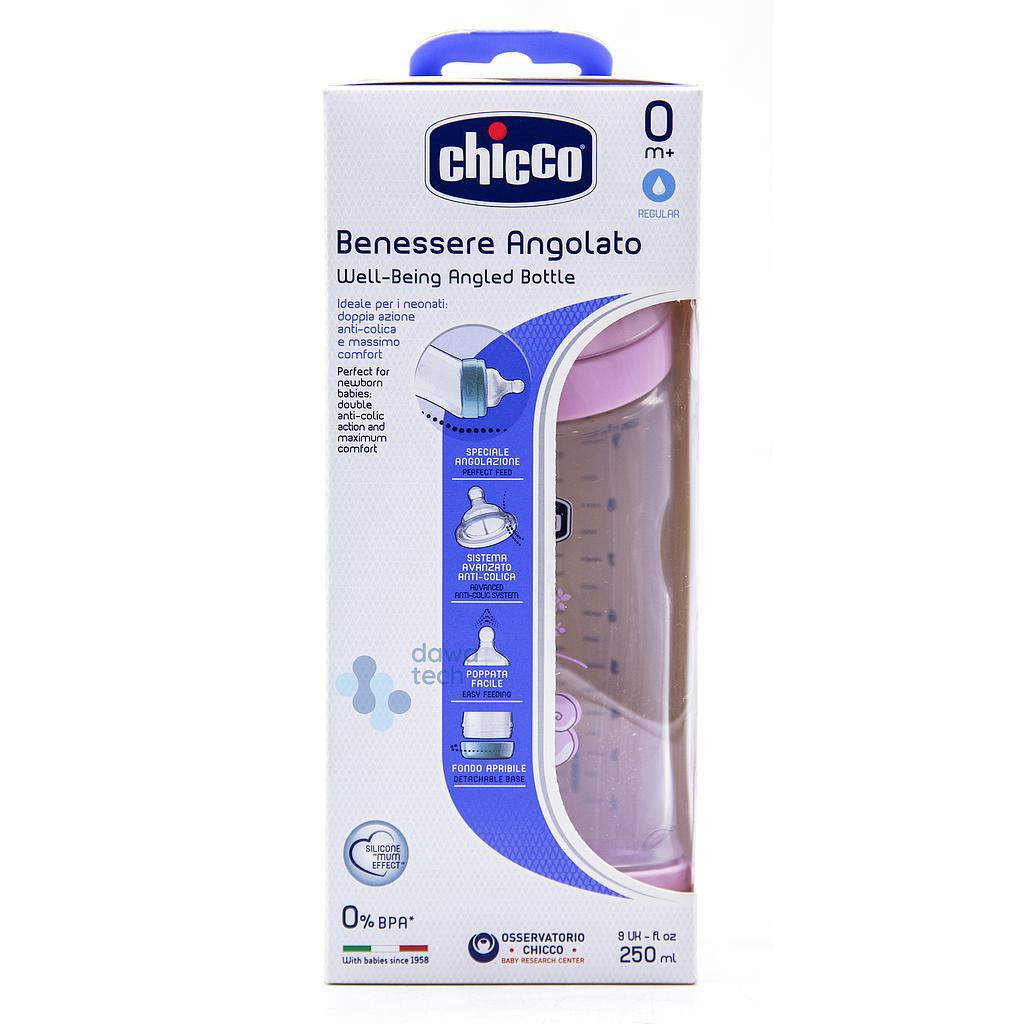 Chicco Baby Bottle Benessere pink 250ml