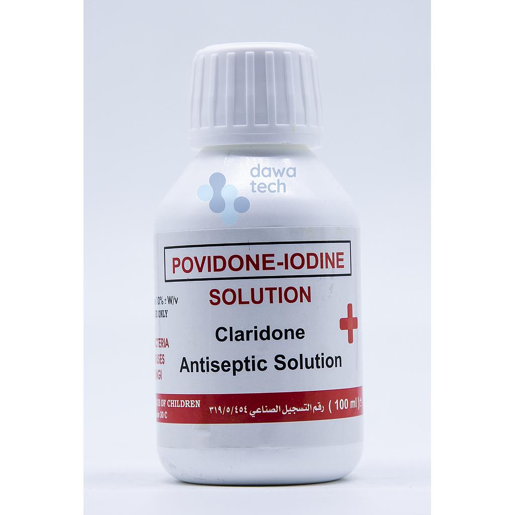 Claridone Iodine Sol. 100ml