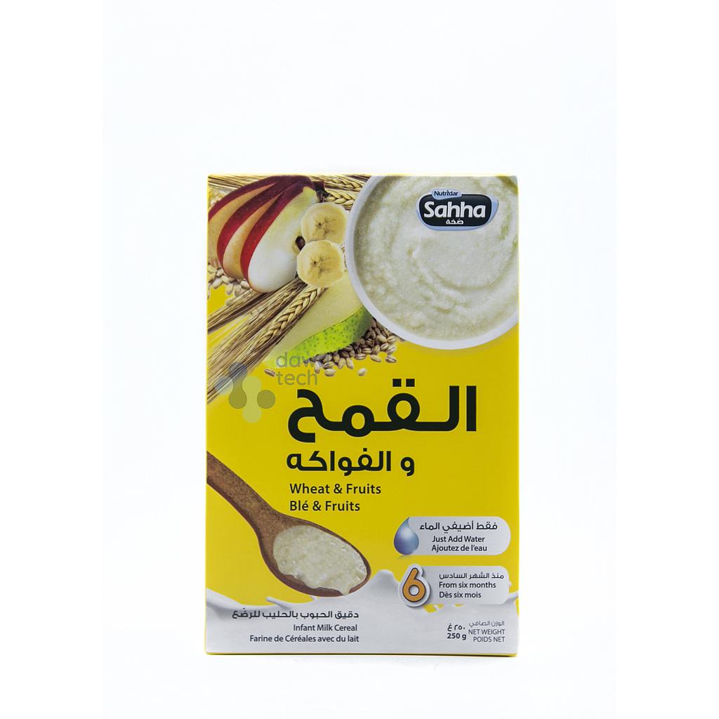 Sahha Wheat &amp; 4 Fruits 250gm