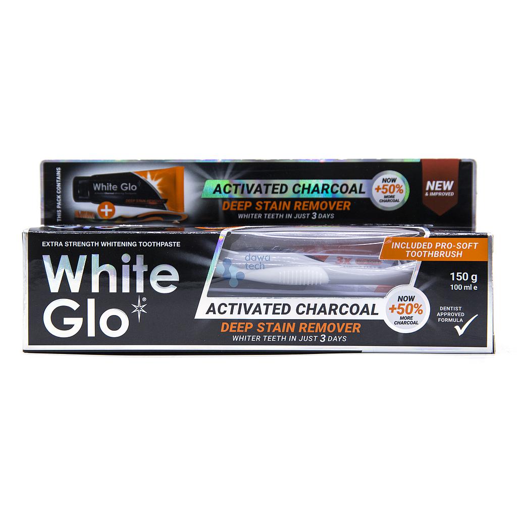 White Glo Charcoal Deep Stain  T.P
