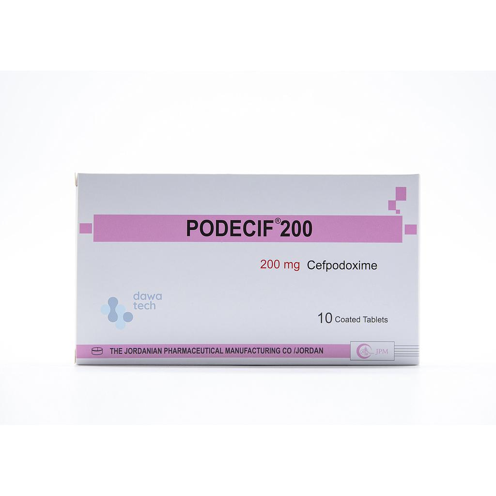 PO05852: Podecif 200mg 10 Tab