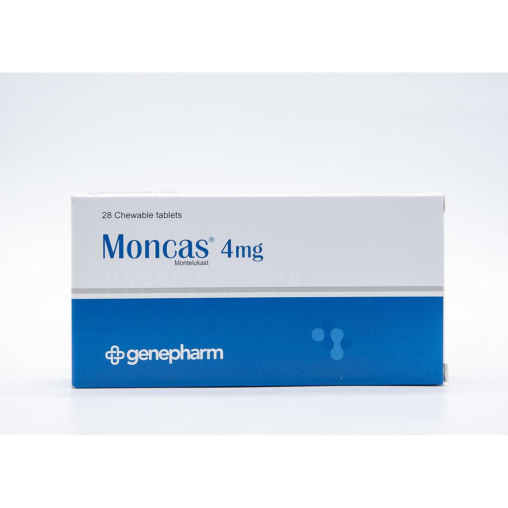 Moncas 4 Mg 28 Chewable Tab
