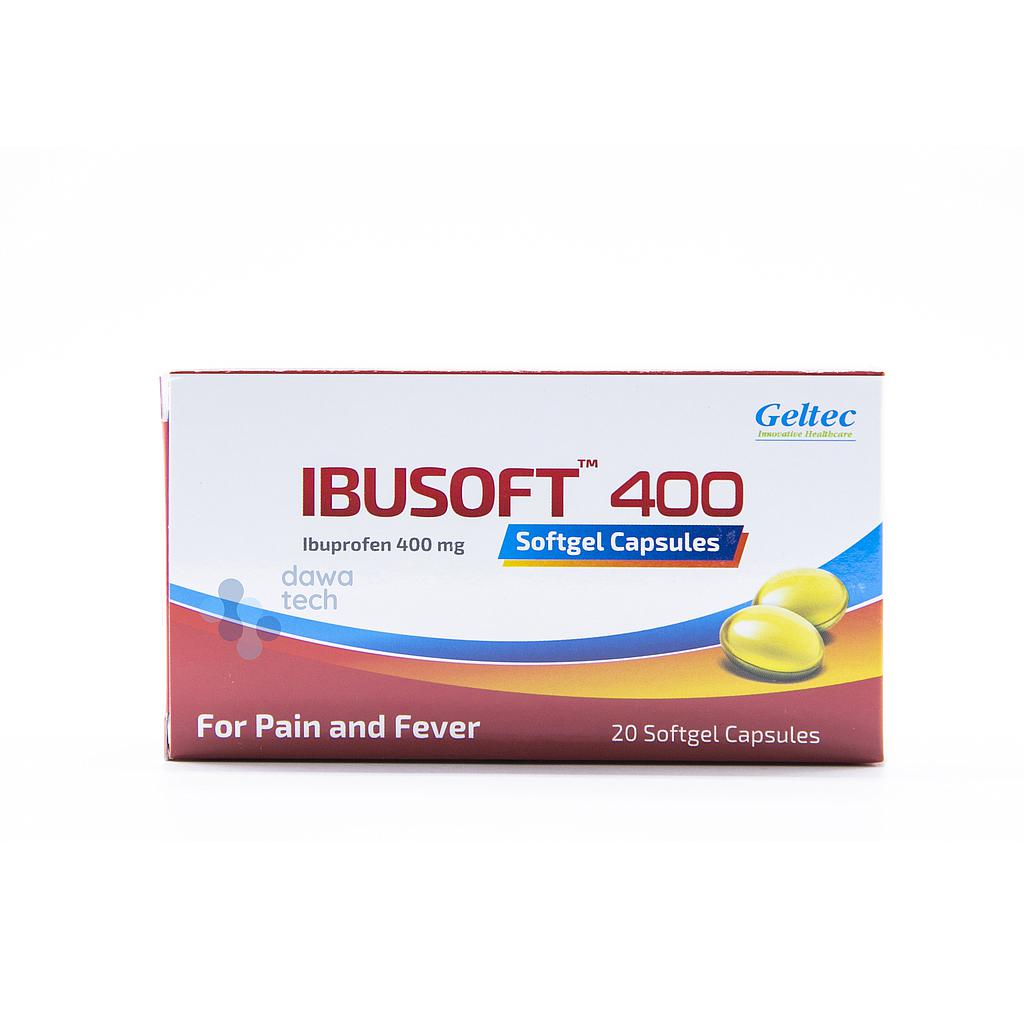 Ibusoft 400mg Cap 20'S