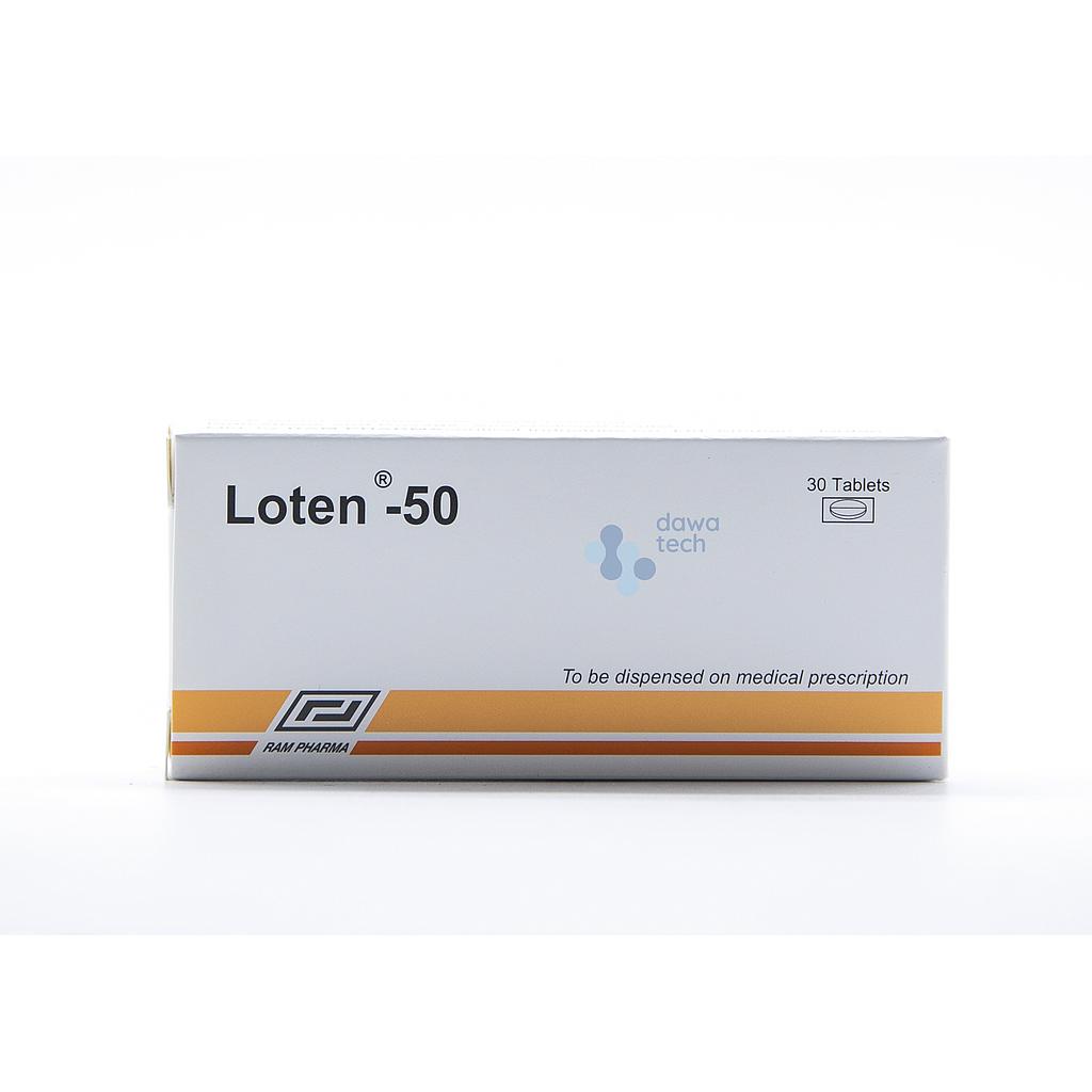 PO06162: Loten  50mg Tab 30'S