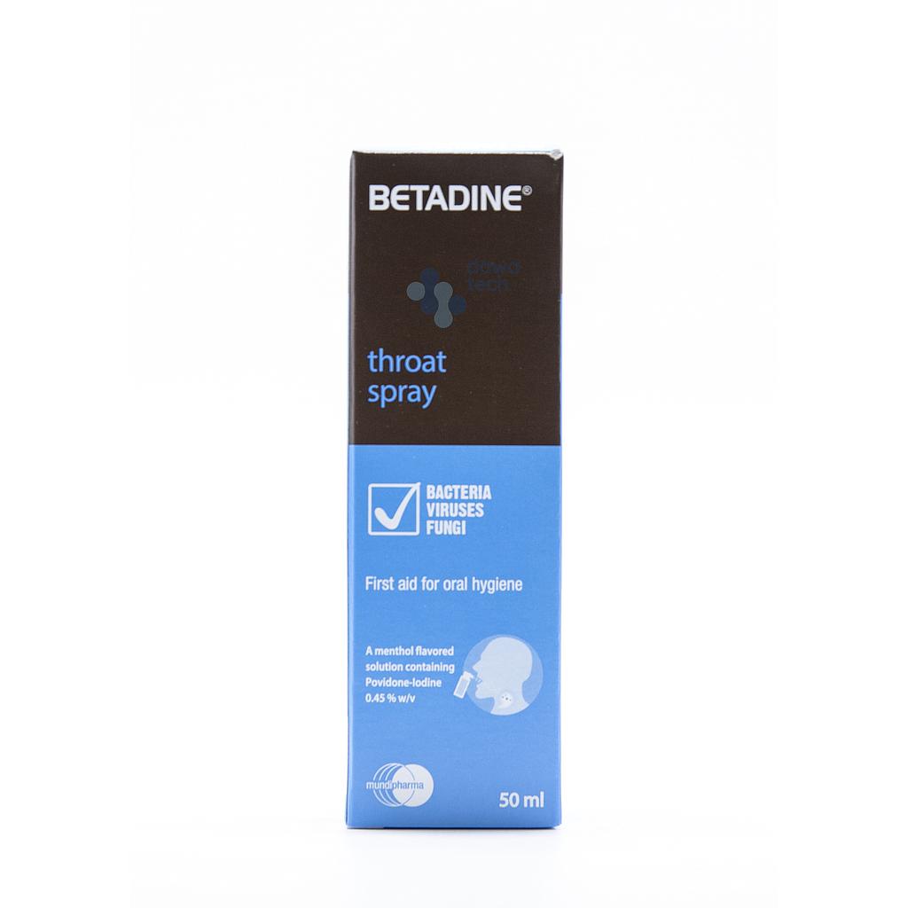Betadine Throat Spray 50ml