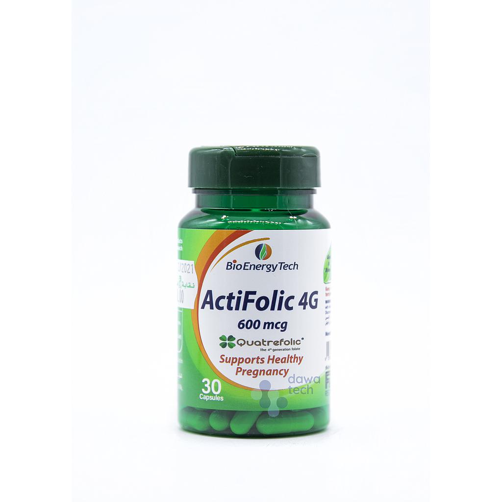 Bio ActiFolic 4G 600mcg 30cap