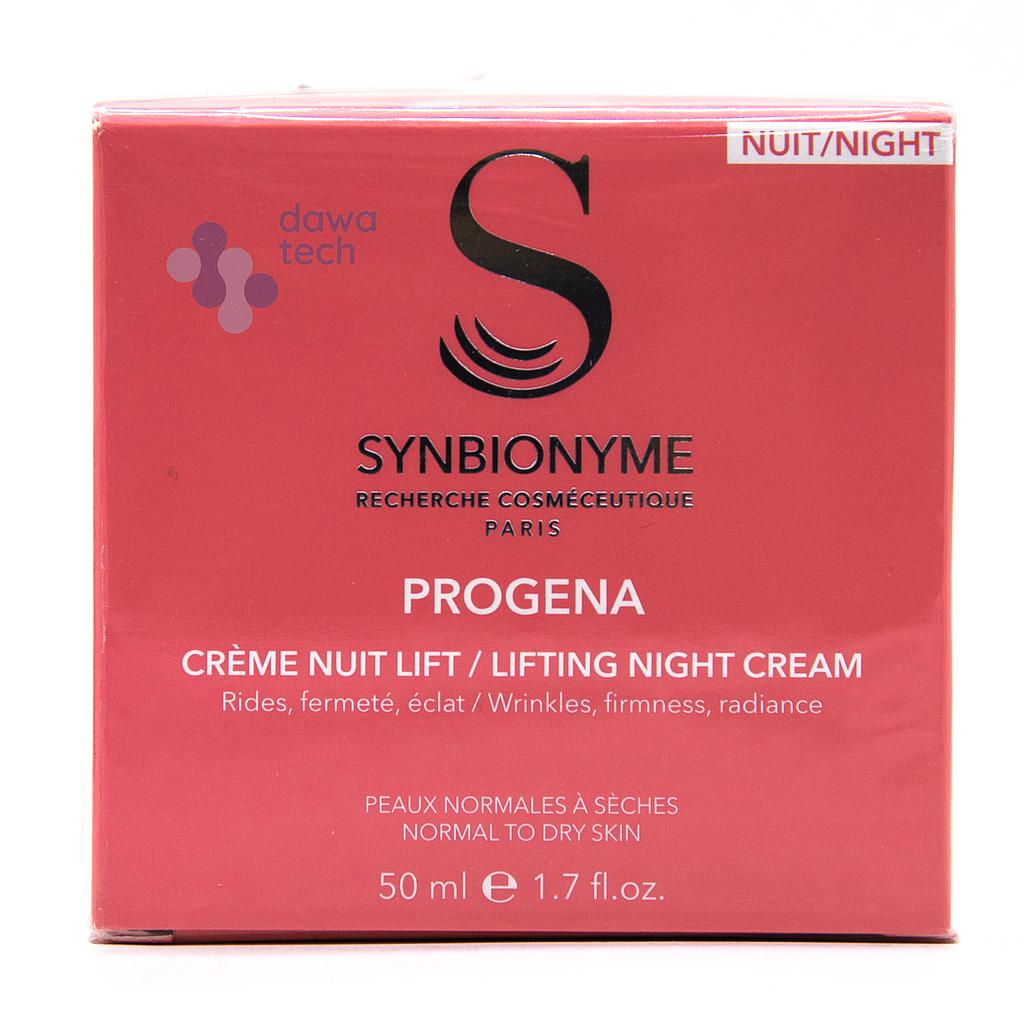 Synbionyme Progena lifting night cream