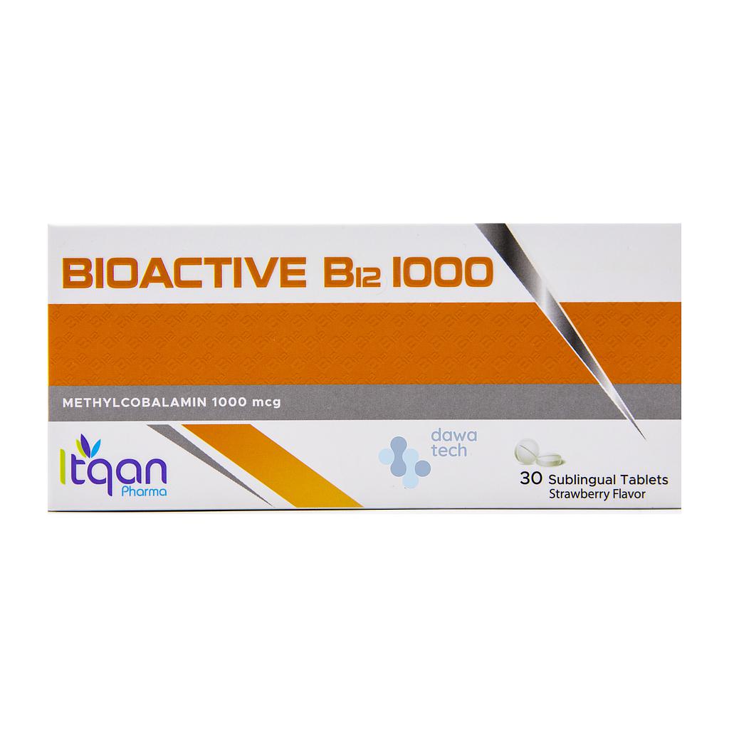 Bioactive B 12 1000mcg 30 sublingual tab