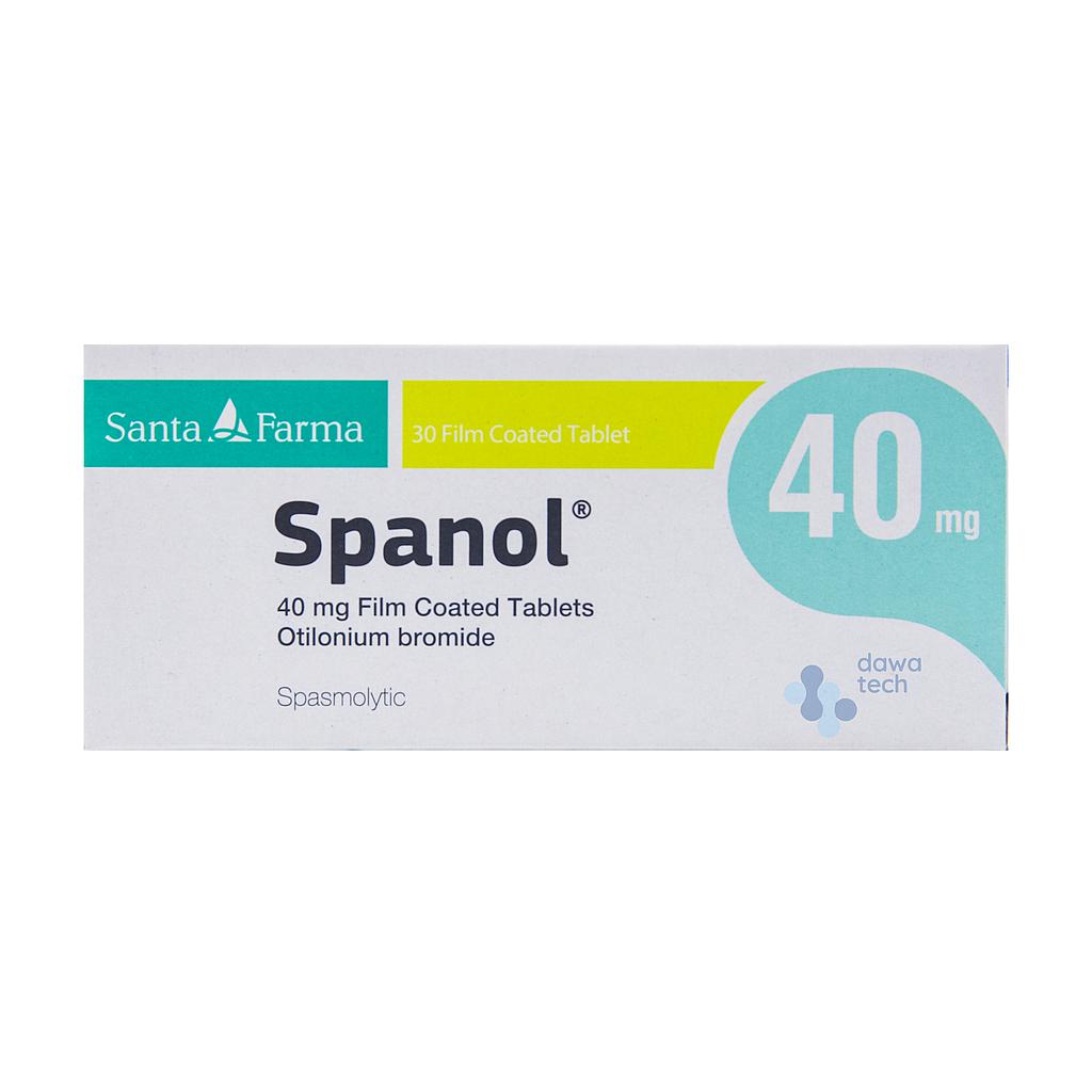Spanol 40mg 30 Tab