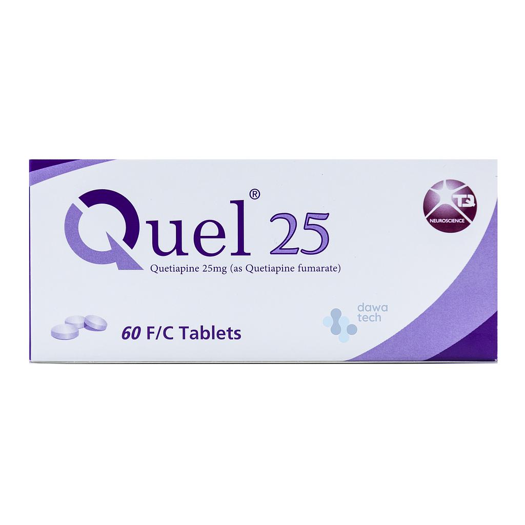 Quel 25mg Tab. 60'S