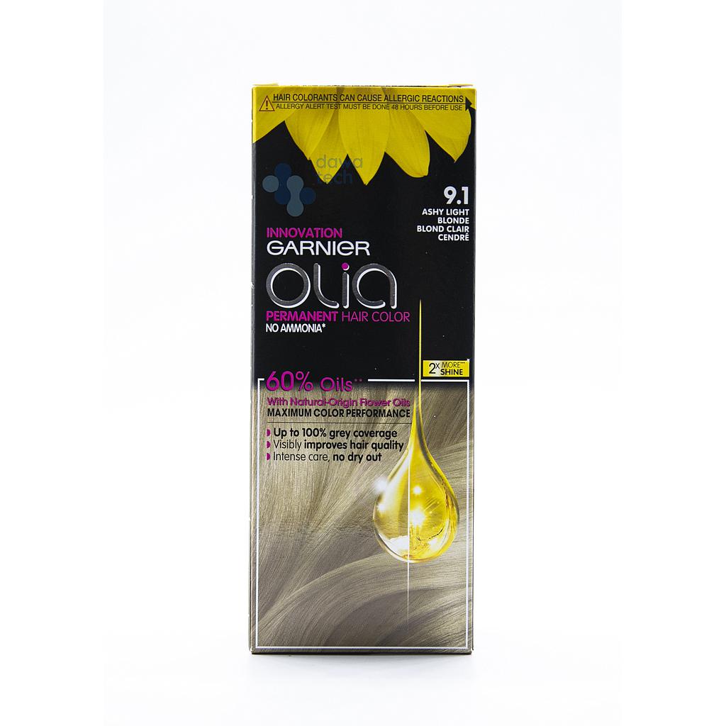 Garnier Olia Hair Colour No Ammonia Tube 9.1