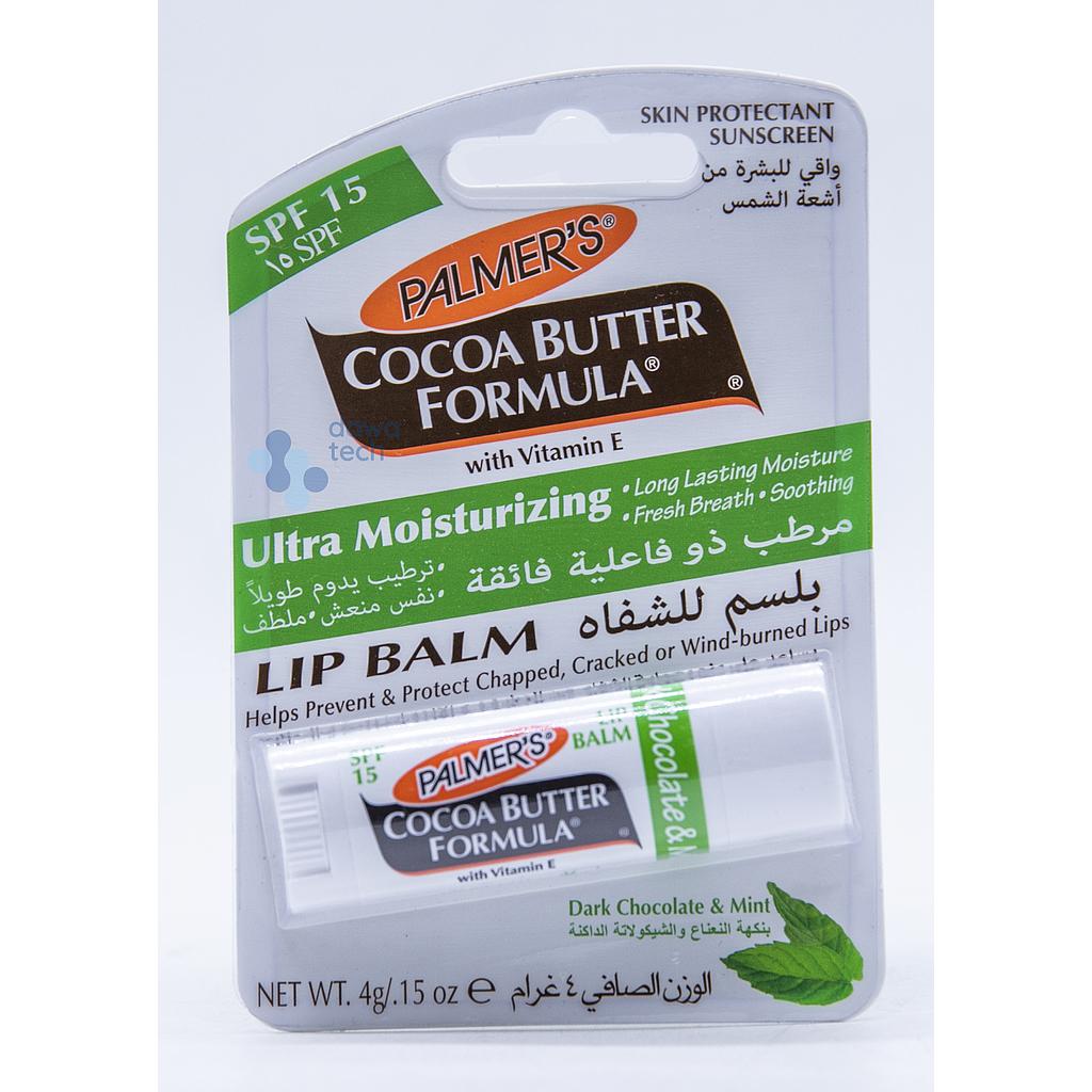 Palmer's lip balm dark chocolate &amp; mint