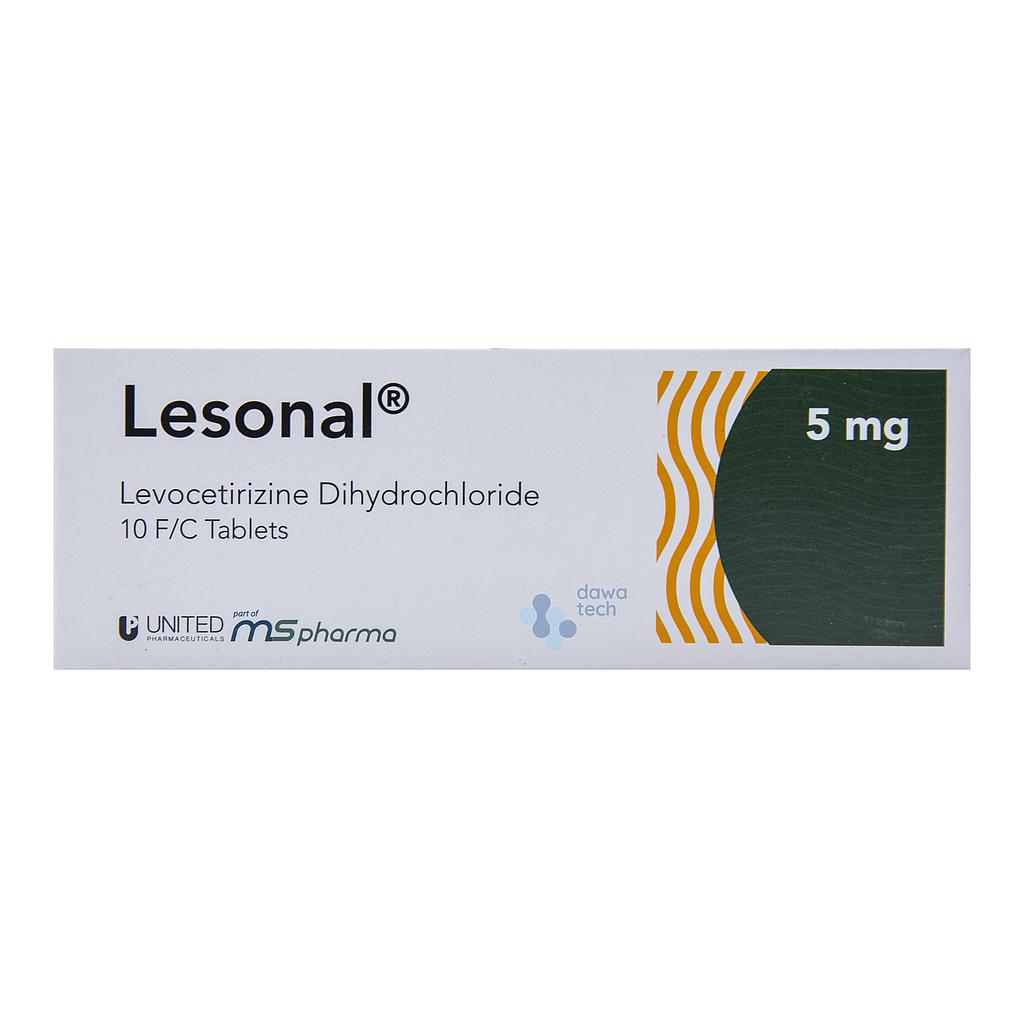 Lesonal 5mg 10 Tablets