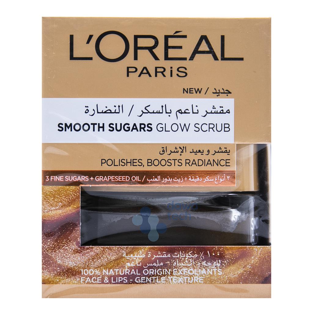 Loreal Smooth Sugars Glow Scrub 50ml