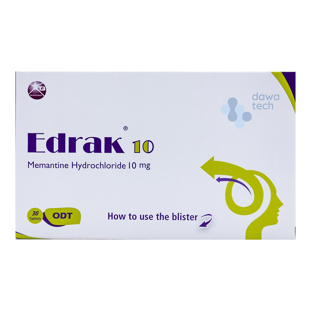 Edrak 10mg 30 Tablets