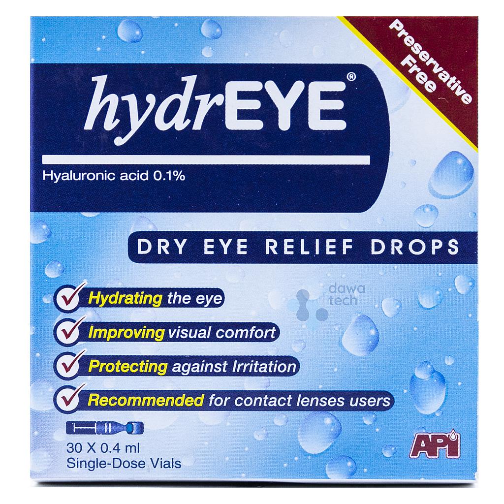 PO05352: Hydreye E.D. 30'S*0.4ml