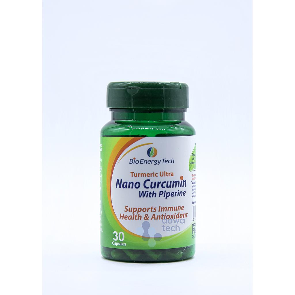 Nano curcumin with piperine