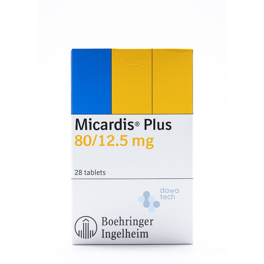 Micardis Plus 80/12.5mg 28 Tablets