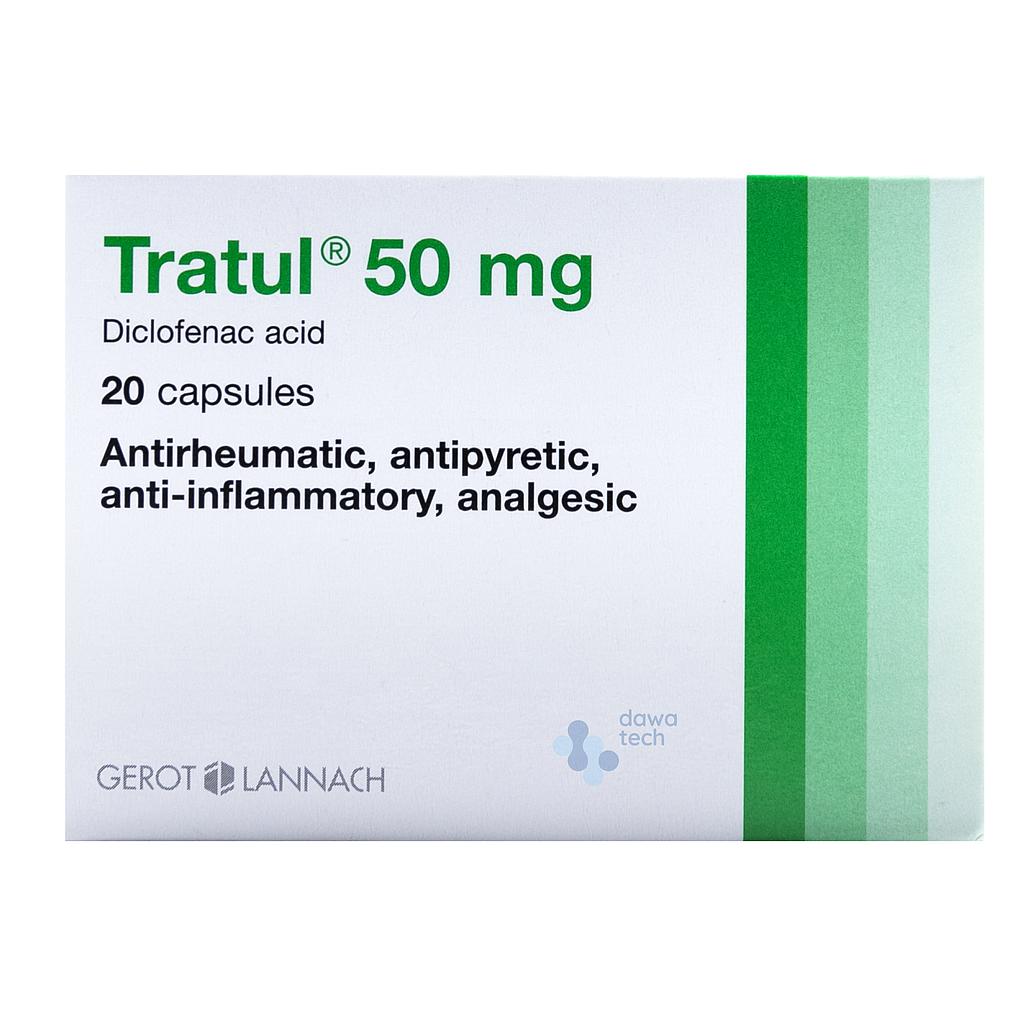 Tratul Caps 50mg 20'S