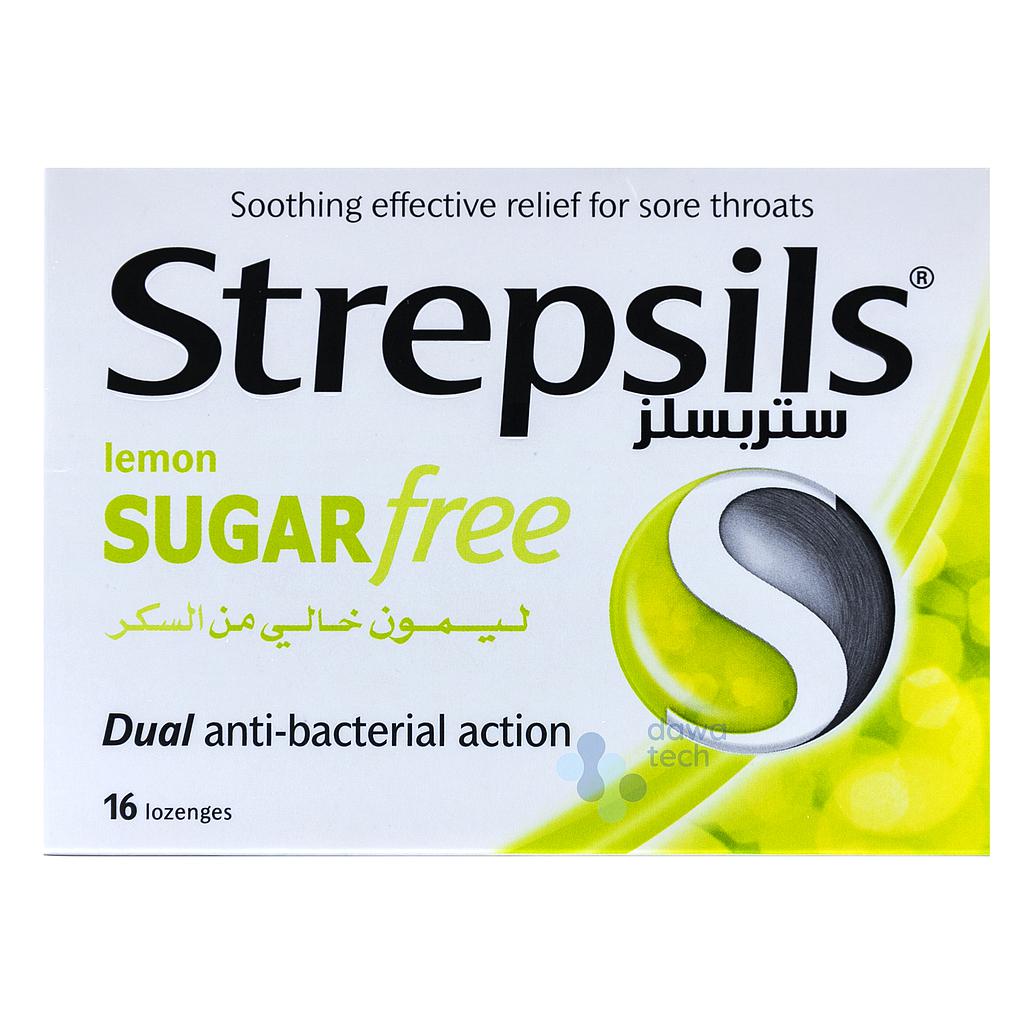 PO06908: Strepsils Lemon Sugar Free 16 (Pack)