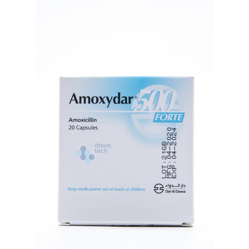 PO06147: Amoxydar Forte 500mg Cap 20'S. (Pack)