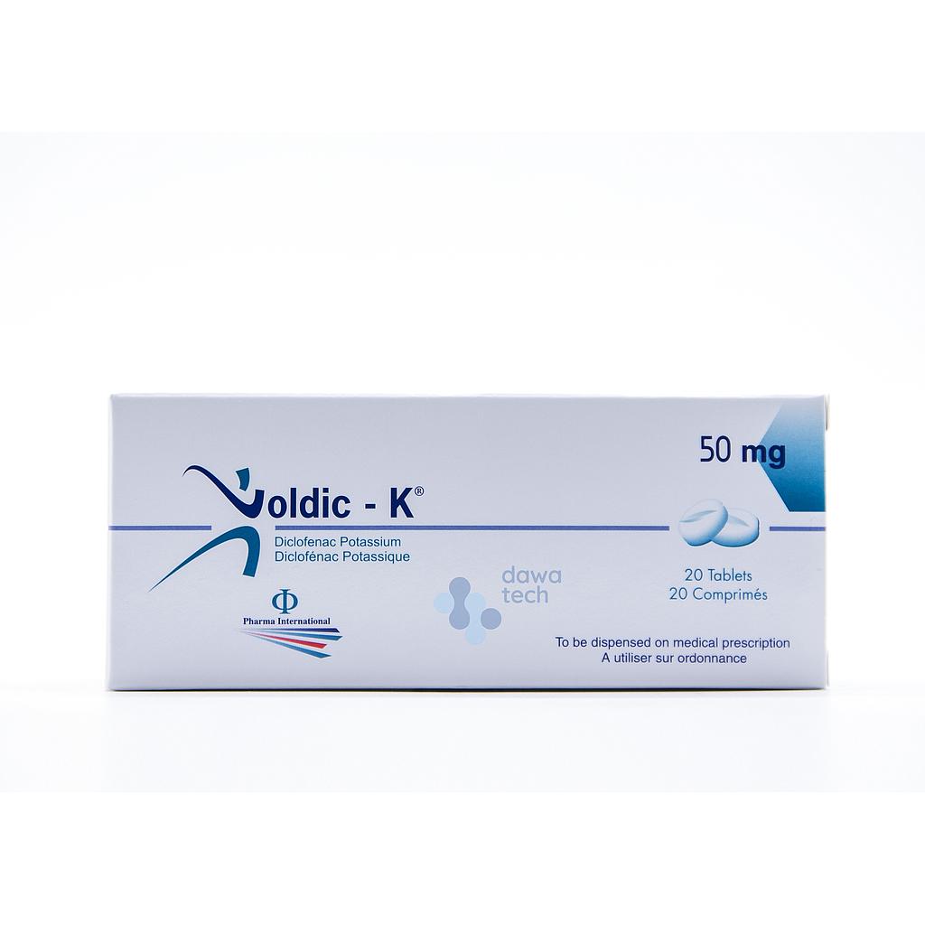 Voldic-K 50mg Tab. 20'S