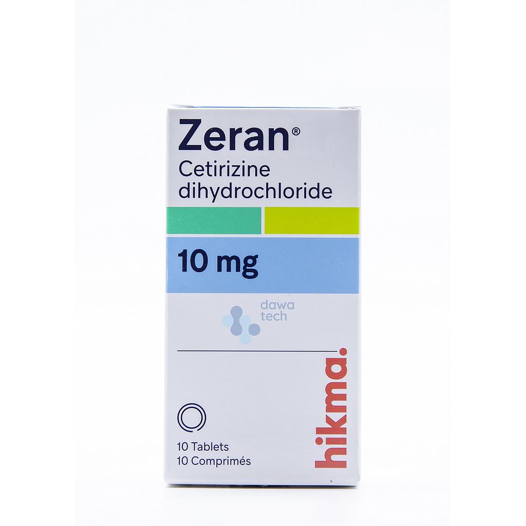 Zeran 10mg Tab 10'S
